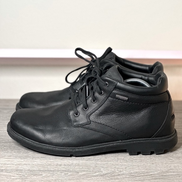 Rockport Waterproof Slip Resistant Mens Boots Size 10.5 - Picture 2 of 6